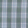 Lands’ End Men’s Traditional Fit Short Sleeve Travel Kit Shirt(Eucalyptus/White Plaid)