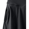 Lands’ End Women’s High Waisted Tulip Hem Swim Skort(Black)