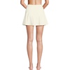 Lands’ End Women’s High Waisted Tulip Hem Swim Skort(Egret White)