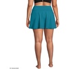 Lands’ End Women’s High Waisted Tulip Hem Swim Skort(Paradise Teal)