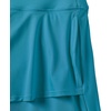 Lands’ End Women’s High Waisted Tulip Hem Swim Skort(Paradise Teal)