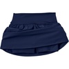 Lands’ End Women’s Pinchless Mini Swim Skort(Deep Sea Navy)