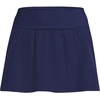 Lands’ End Women’s Pinchless Mini Swim Skort(Deep Sea Navy)