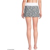 Lands’ End Women’s Pinchless Mini Swim Skort(White/Lilac Multi Ditsy Floral)