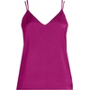 Lands’ End Women’s Satin Vneck Camisole(Vivid Berry Pink)