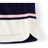 Lands’ End Women’s Short Sleeve Mariner T-Shirt(Deep Sea Navy/Pink Stripes)