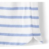 Lands’ End Women’s Short Sleeve Mariner T-Shirt(Vibrant Lapis Shells/Ivory)