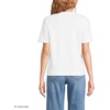 Lands’ End Women’s Short Sleeve Mariner T-Shirt(White)