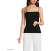 Lands’ End Women’s Slender Tube Top(Black)