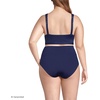 Lands’ End Women’s Twist Front Bikini Top(Deep Sea Navy)