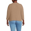 Women’s 3/4 Sleeve Cozy Rib Dolman Shirt(Coriander Heather)