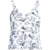 White/Blue Toile