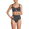Black/Egret White Tossed Dots