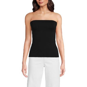 Lands’ End Women’s Slender Tube Top(Black)