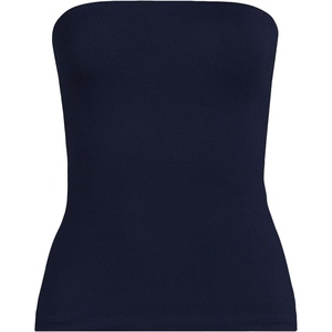 Lands’ End Women’s Slender Tube Top(Deep Sea Navy)