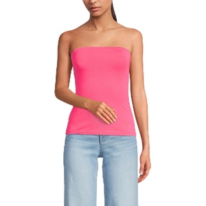 Lands’ End Women’s Slender Tube Top(Hot Pink)