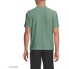 Lands’ End Men’s Short Sleeve Swim Tee Rash Guard(Eucalyptus Heather)