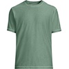 Lands’ End Men’s Short Sleeve Swim Tee Rash Guard(Eucalyptus Heather)