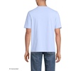 Lands’ End Men’s Super-T Short Sleeve T-Shirt with Pocket(Soft Sky Blue)