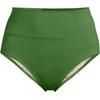 Lands’ End Women’s Chlorine Resistant Pinchless High Waisted Bikini Bottoms(Fusion Green)