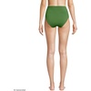 Lands’ End Women’s Chlorine Resistant Pinchless High Waisted Bikini Bottoms(Fusion Green)