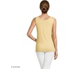 Lands’ End Women’s Cotton Tank Top(Pale Sunbeam Yellow)