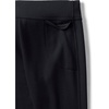 Lands’ End Women’s High Rise Serious Sweats Fleece-Lined Pocket Leggings(Black)