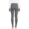 Lands’ End Women’s High Rise Serious Sweats Fleece-Lined Pocket Leggings(Charcoal Heather)