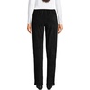 Lands’ End Women’s Sport Knit High Rise Corduroy Pants(Black)