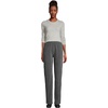Lands’ End Women’s Sport Knit High Rise Corduroy Pants(Charcoal Heather)