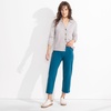 Lands’ End Women’s Starfish Mid Rise Pull-On Crop Pants(Evening Blue)