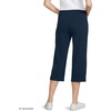 Lands’ End Women’s Starfish Mid Rise Pull-On Crop Pants(Radiant Navy)