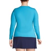 Lands’ End Women’s Sunshade UPF 50 Long Sleeve Rash Guard Swim Tee(2x Plus)