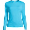 Lands’ End Women’s Sunshade UPF 50 Long Sleeve Rash Guard Swim Tee(2x Plus)