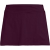 Lands’ End Women’s Tummy Control Skirt Swim Bottoms(Dark Wine)