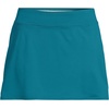 Lands’ End Women’s Tummy Control Skirt Swim Bottoms(Paradise Teal)