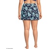 Lands’ End Women’s Tummy Control Skirt Swim Bottoms(Tropic Floral/Navy)