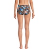 Lands’ End Women’s Tummy Control High Waisted Bikini Bottoms(Deep Sea Navy Tropic Palm)