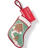 Lands’ End Mini Needlepoint Stocking Gingerbread One Size(Gingerbread)
