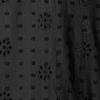 Lands’ End Women’s Eyelet Button Down Maxi Cover-up Dress(Black)