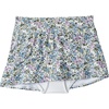 Lands’ End Women’s Mini Swim Skirt(White/Lilac Multi Ditsy Floral)