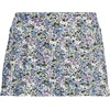 Lands’ End Women’s Mini Swim Skirt(White/Lilac Multi Ditsy Floral)
