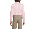 Lands’ End Men’s Traditional Fit Solid No Iron American-Grown Supima Pinpoint Buttondown Collar Dress Shirt(Light Pink Breeze Ditsy)