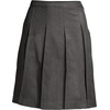 Lands’ End School Uniform Women’s Solid Box Pleat Skirt Top of Knee(Academic Gray)