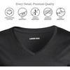 Lands’ End Women’s Supima V-Neck T-Shirt(Black)