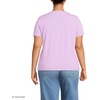 Lands’ End Women’s Supima V-Neck T-Shirt(Lilac Breeze)