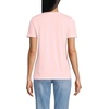 Lands’ End Women’s Supima V-Neck T-Shirt(Sea Salt Pink)