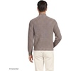 Lands’ End Men’s Long Sleeve Drifter Full Zip Cardigan Sweater(Light Bark Heather)