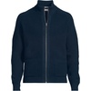 Lands’ End Men’s Long Sleeve Drifter Full Zip Cardigan Sweater(Radiant Navy)