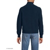 Lands’ End Men’s Long Sleeve Drifter Full Zip Cardigan Sweater(Radiant Navy)